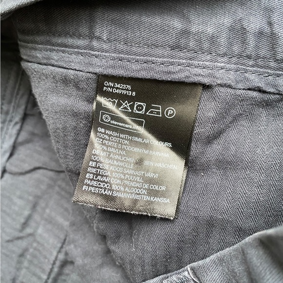 H&M Mens Pant Slim Fit Size 33 - Picture 6 of 6
